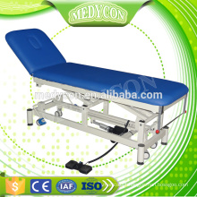 Medical examination couch with electric motor